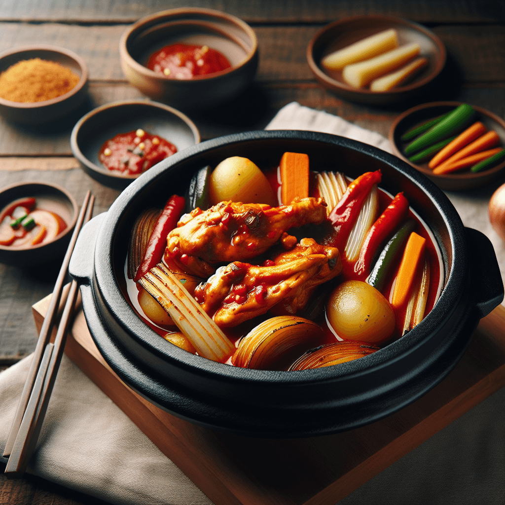 Dakbokkeumtang