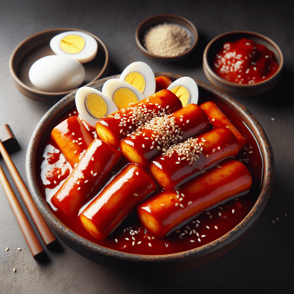 떡볶이 (Tteokbokki)