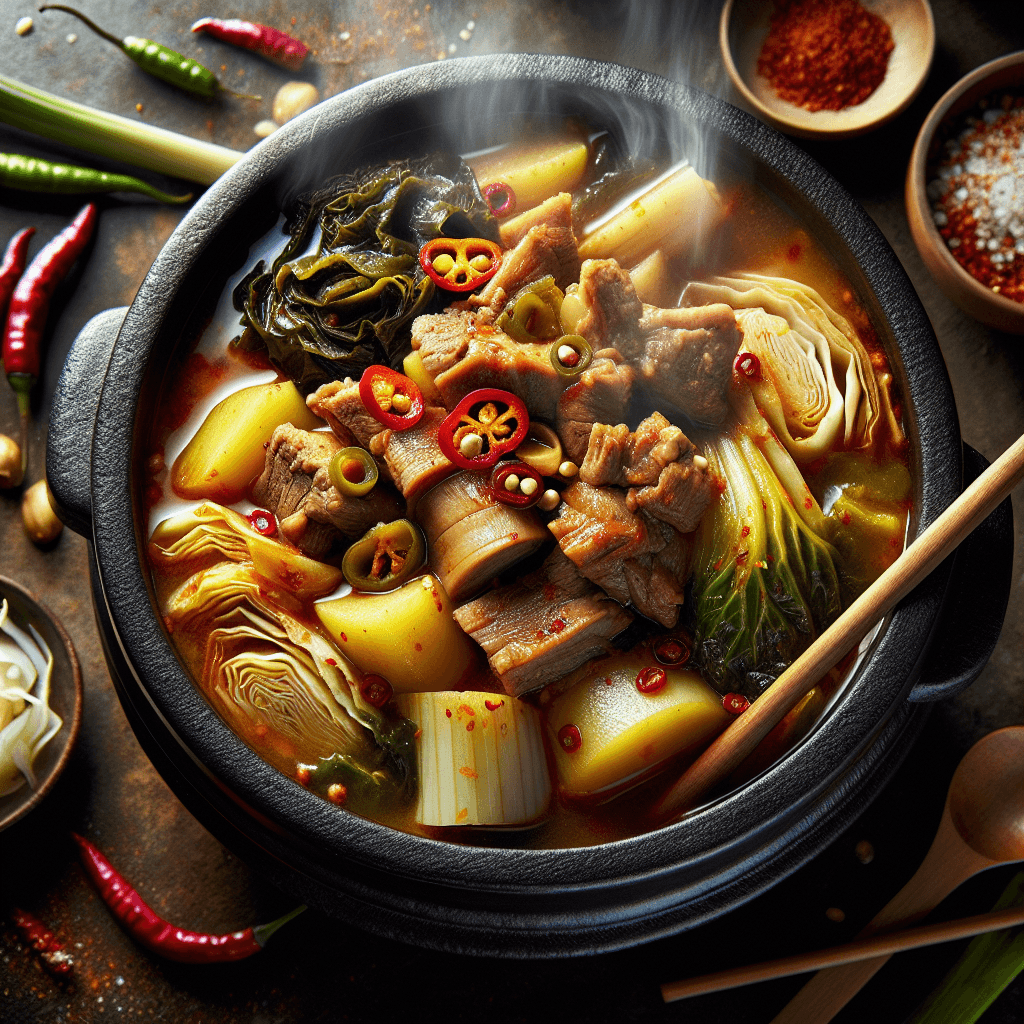 감자탕 (Gamjatang)